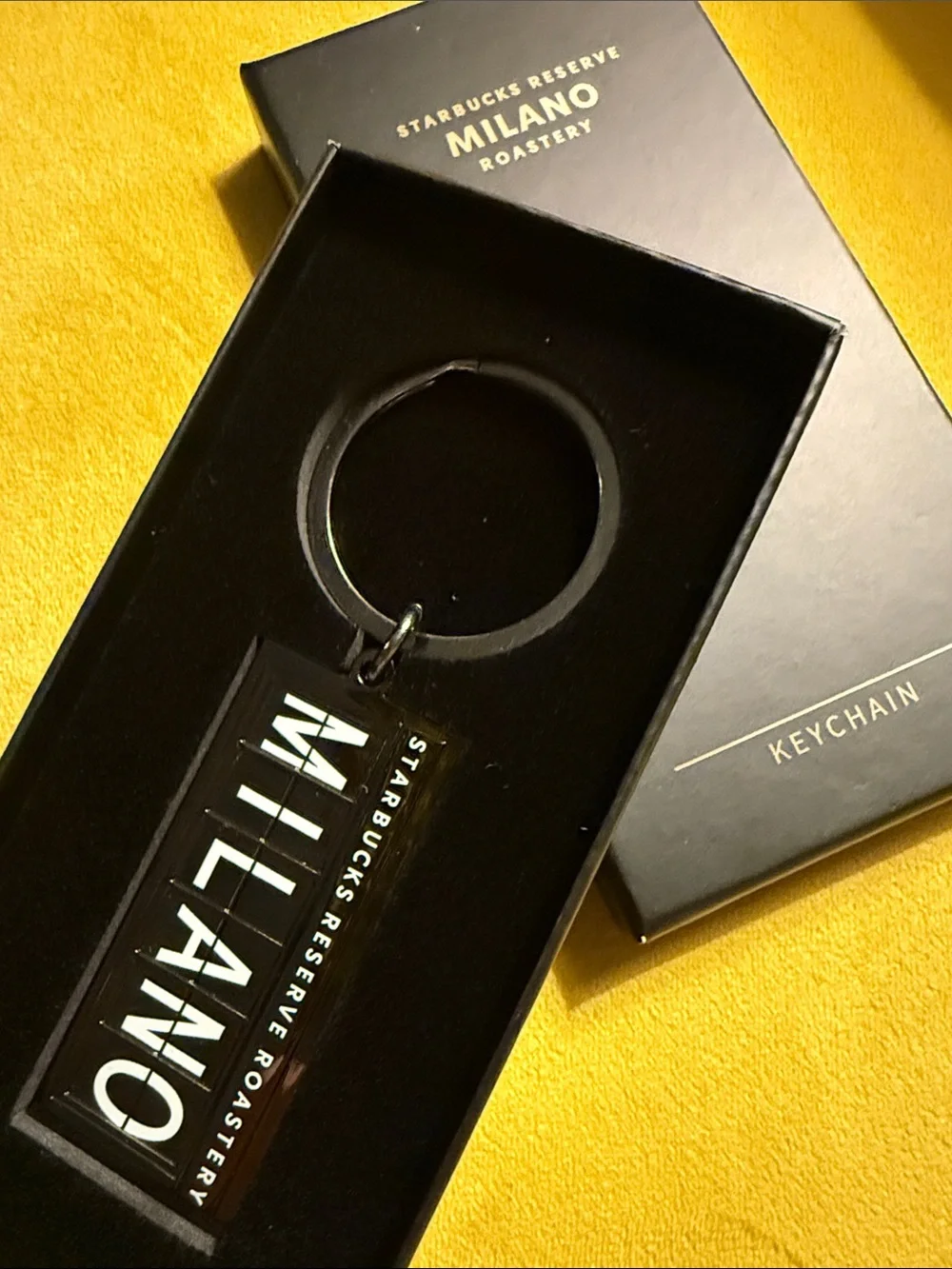 Starbucks Reserve Milano Roastery KeyChain New in Box Milan